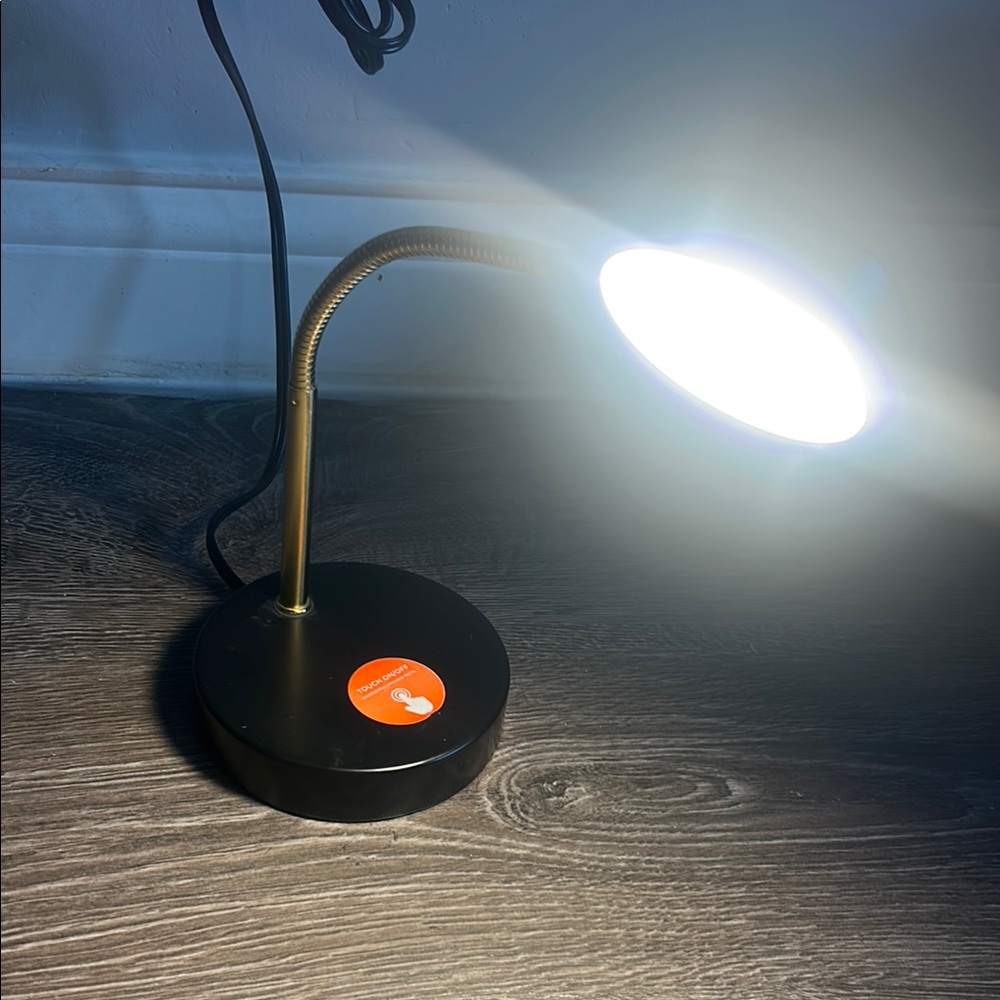 Black and Gold Desk Lamp